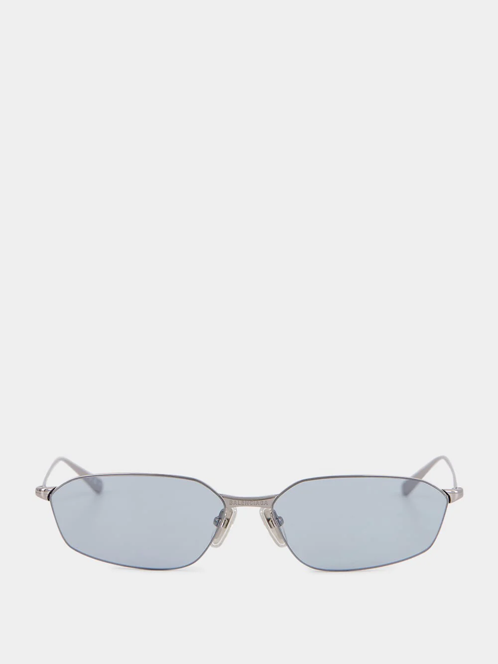 Invisible 2.0 Oval Sunglasses in Navy