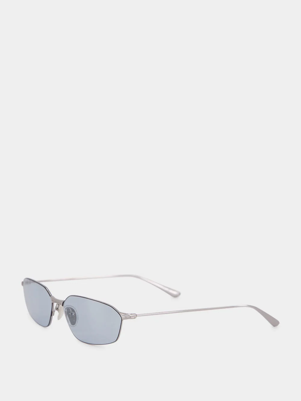 Invisible 2.0 Oval Sunglasses in Navy - Image 3