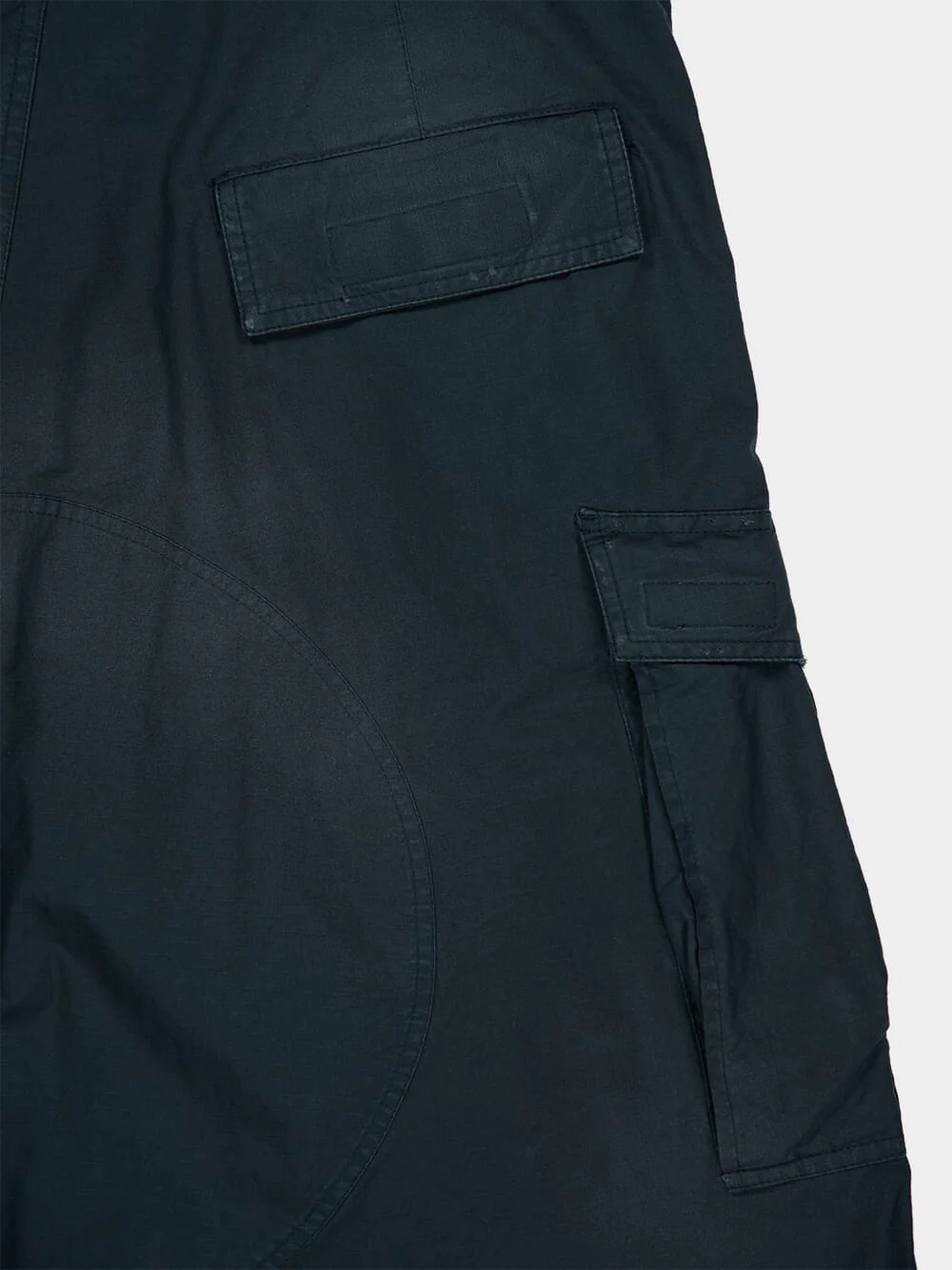 Large Cargo Pants in Forest Green - Image 6
