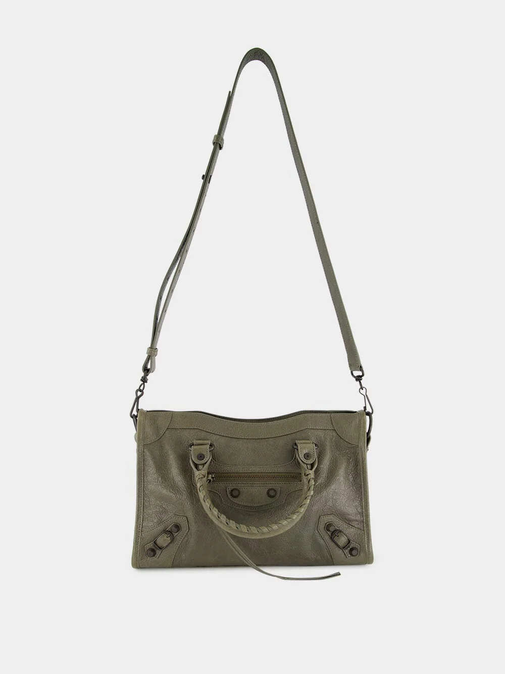 Le City Small Bag in Army Green - Image 3