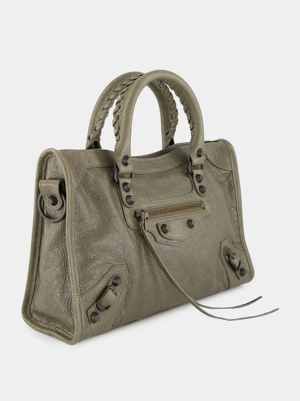 Le City Small Bag in Army Green - Image 4