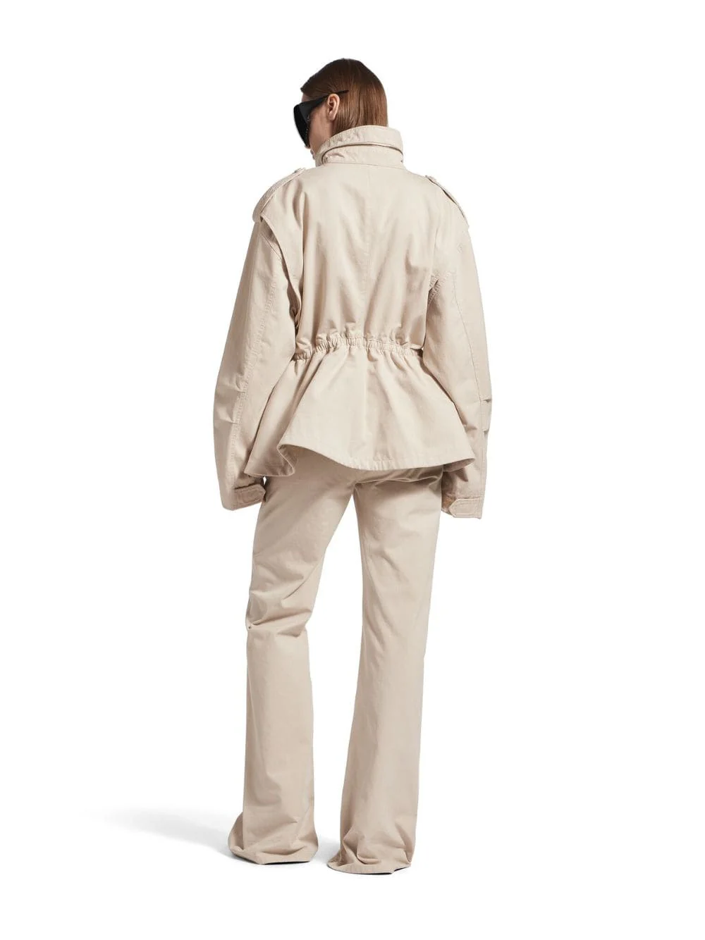 Light Beige Hourglass Parka - Image 4