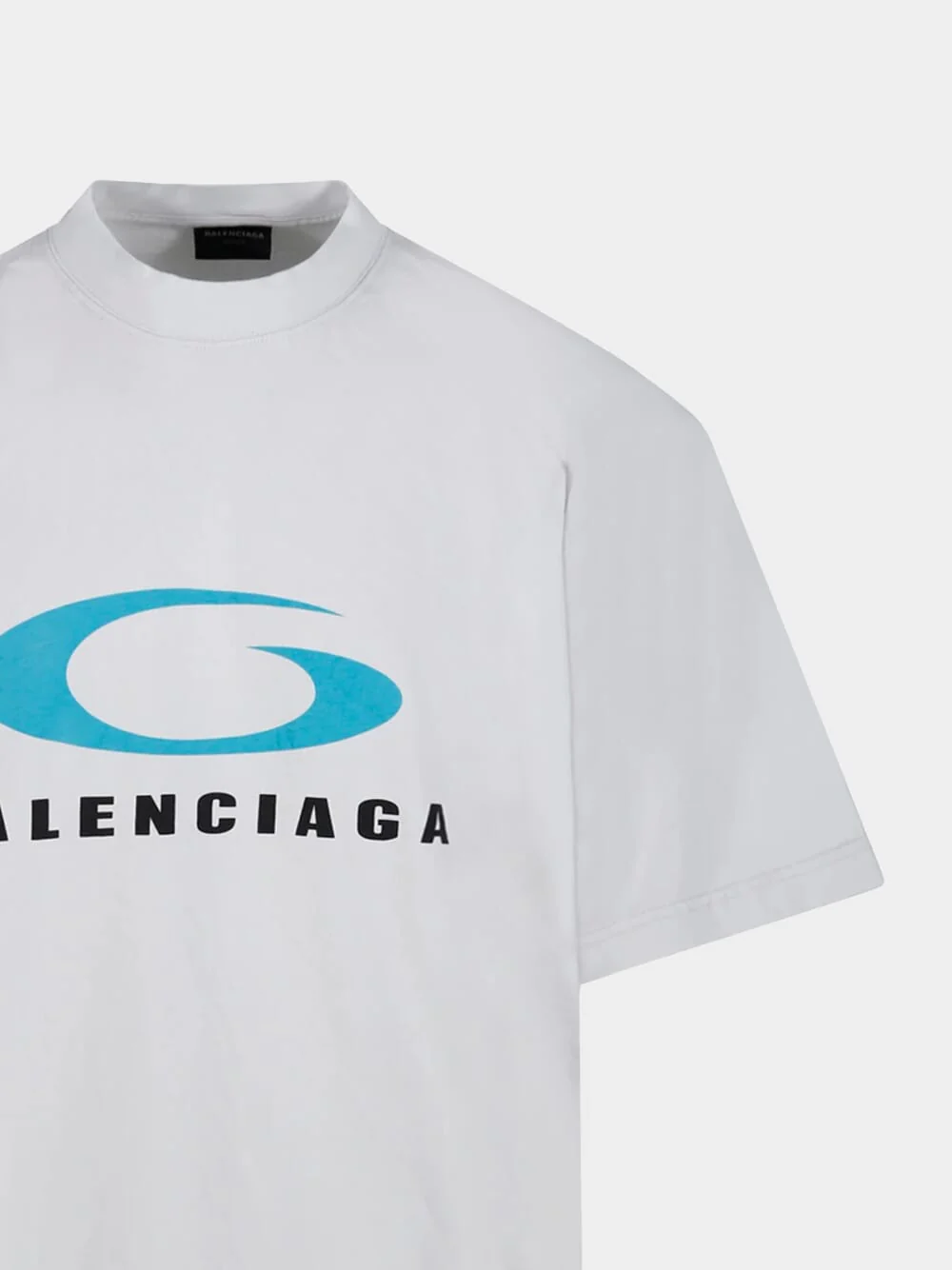 Loop Sports Icon Medium Fit T-Shirt in Dirty White - Image 3