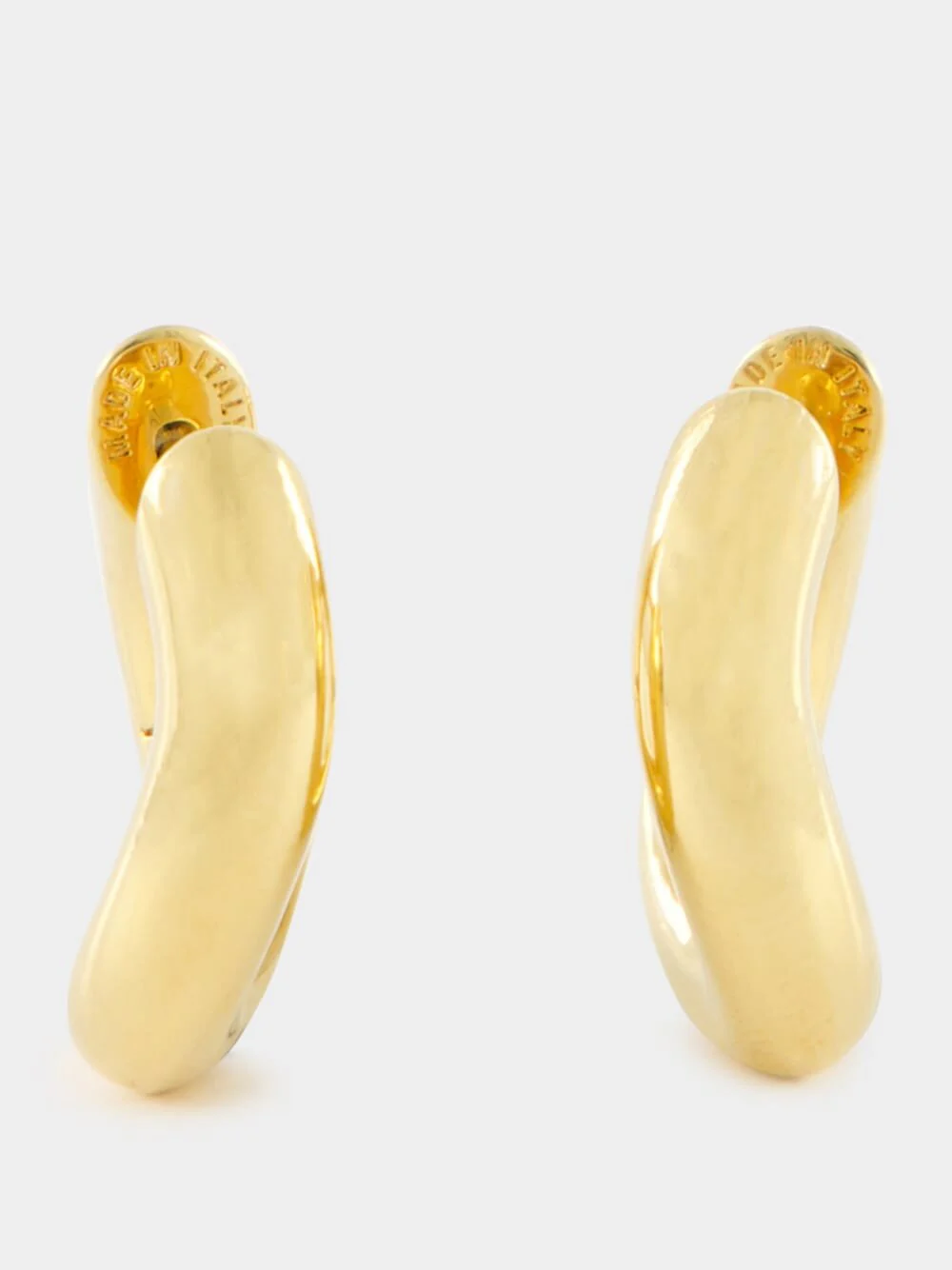 Loop XXS Earrings In Shiny Gold Brass