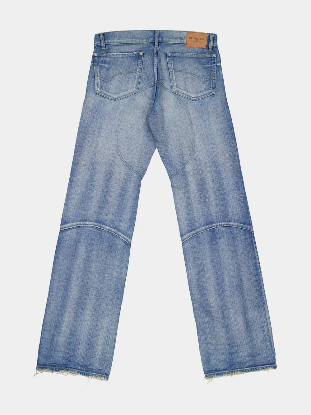 Low-Waist Wide-Leg Jeans 90's Finish - Image 4