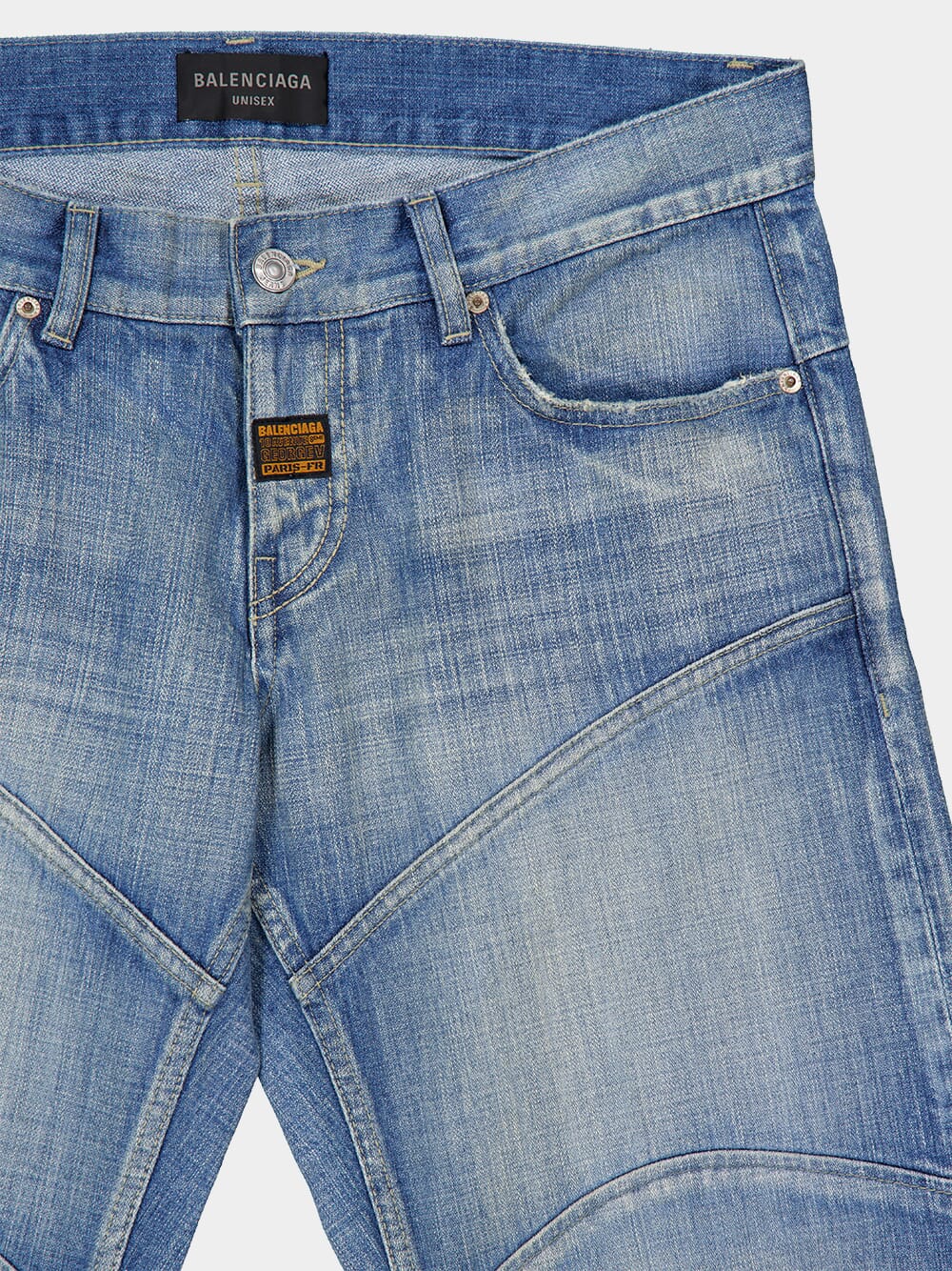 Low-Waist Wide-Leg Jeans 90's Finish - Image 5