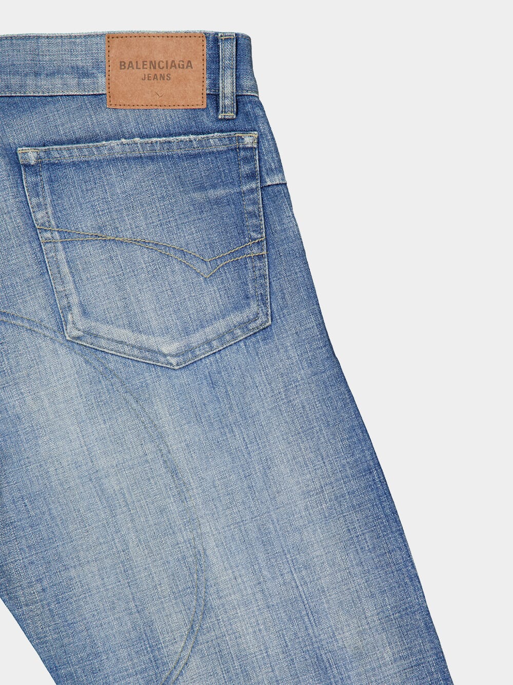 Low-Waist Wide-Leg Jeans 90's Finish - Image 6