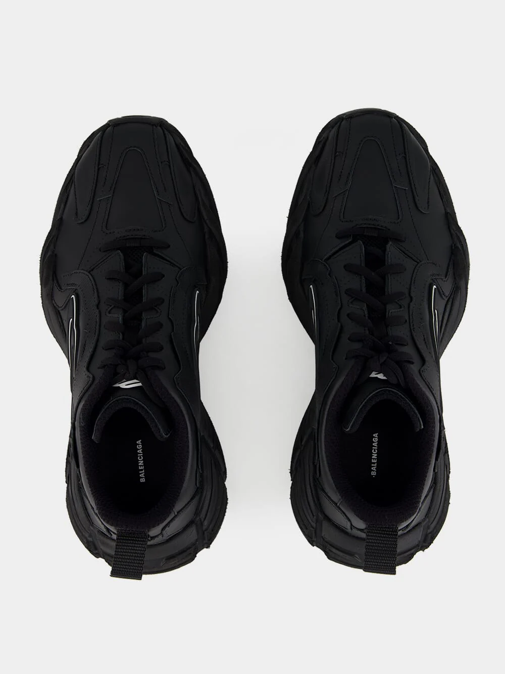 Monday Shoe Black Leather Sneakers - Image 4