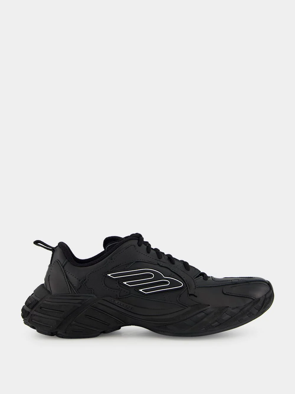 Monday Shoe Black Leather Sneakers - Image 8