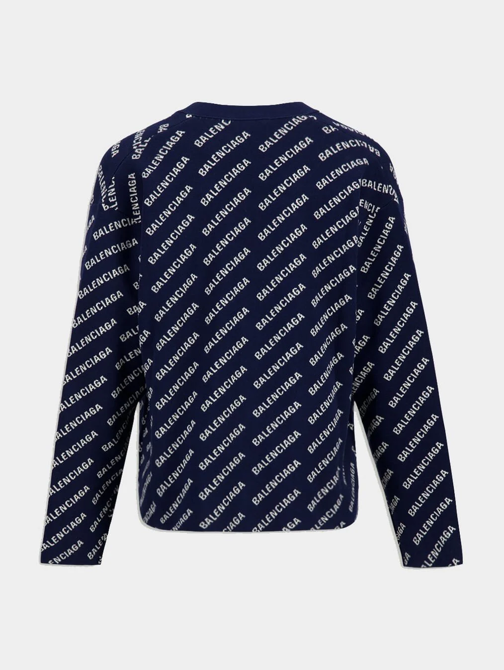 Monogram Printed Knit Cardigan - Image 2