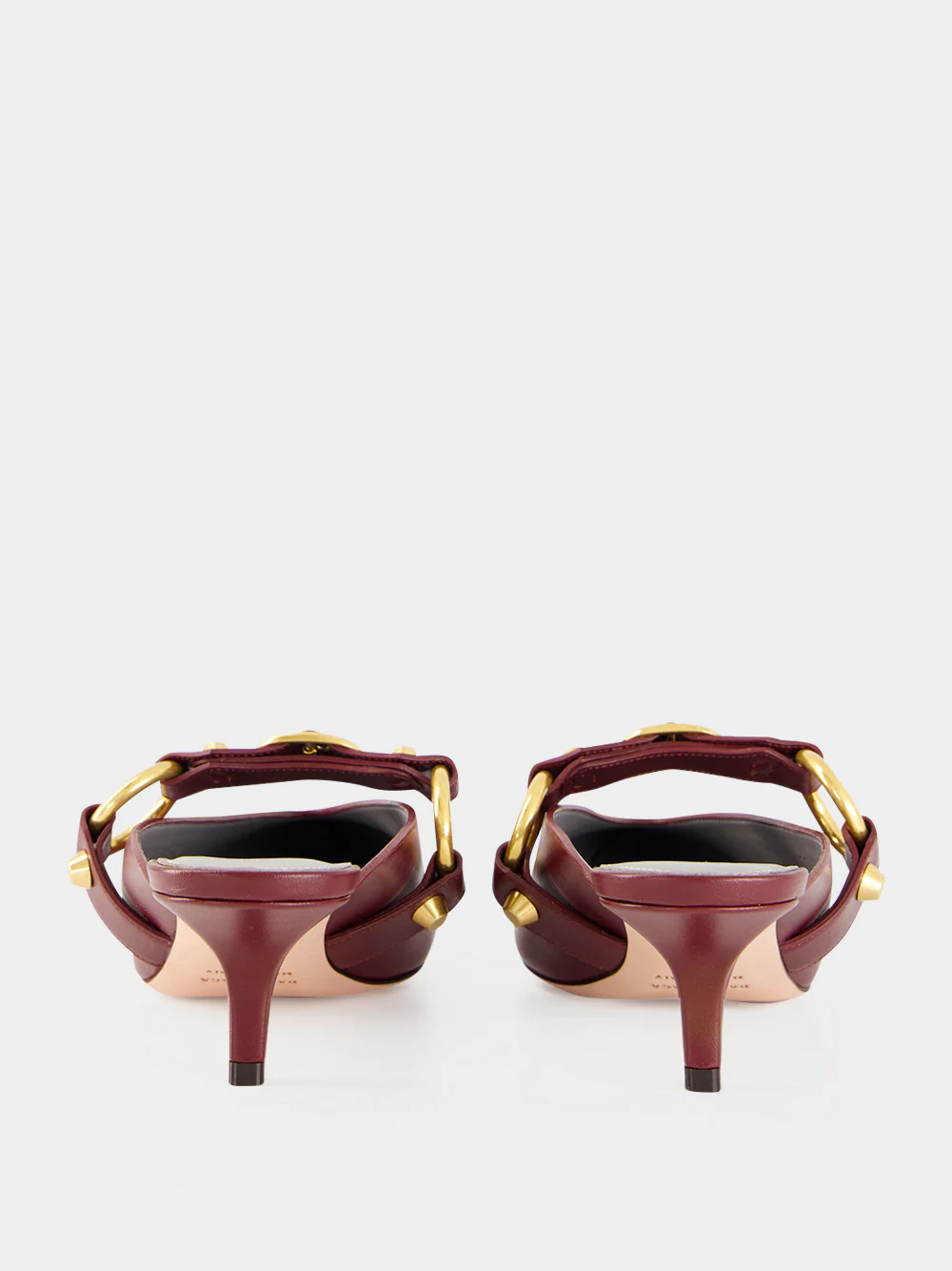Merlot City 45 Mule in Calfskin - Image 5