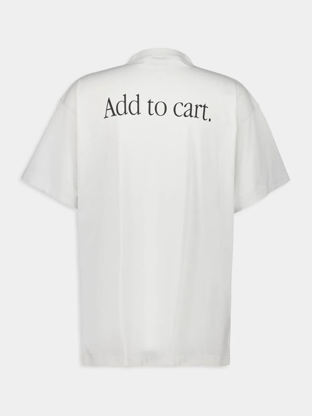Oversized Basketball Sneaker T-Shirt in Dirty White - Image 3
