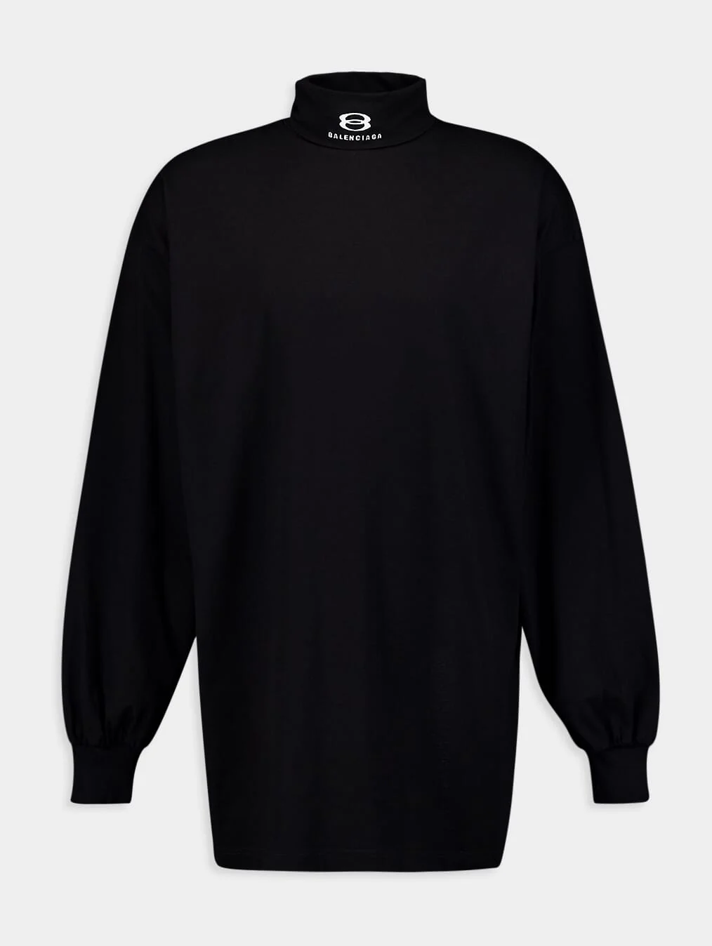 Oversized Turtleneck With Logo
