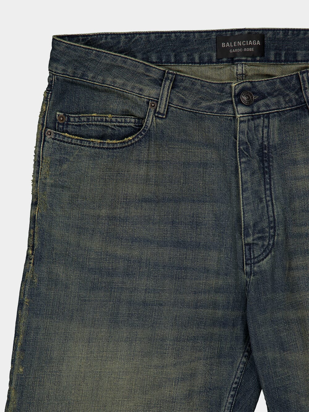 Relaxed Fit Blue Denim Jeans - Image 5