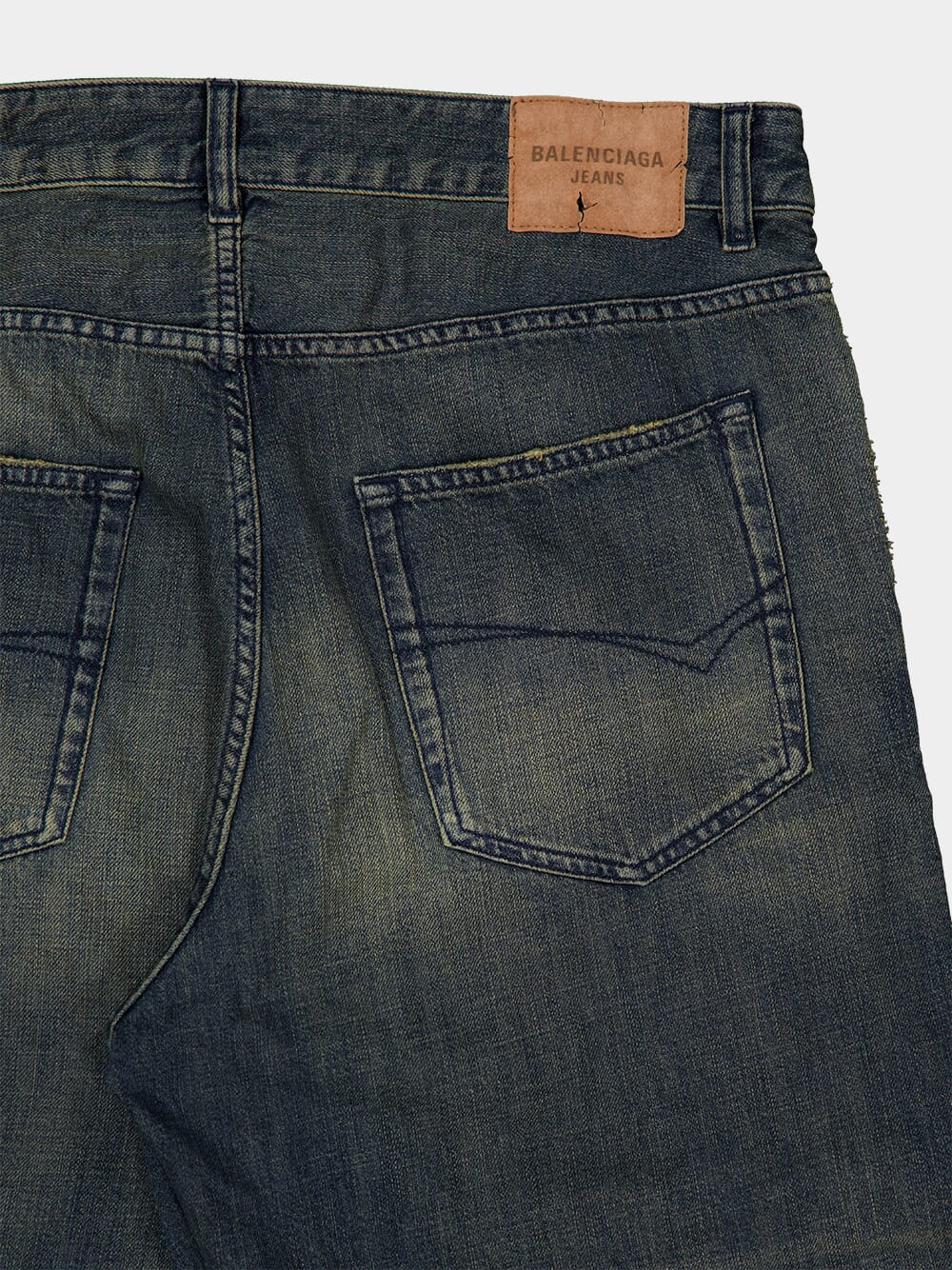 Relaxed Fit Blue Denim Jeans - Image 6