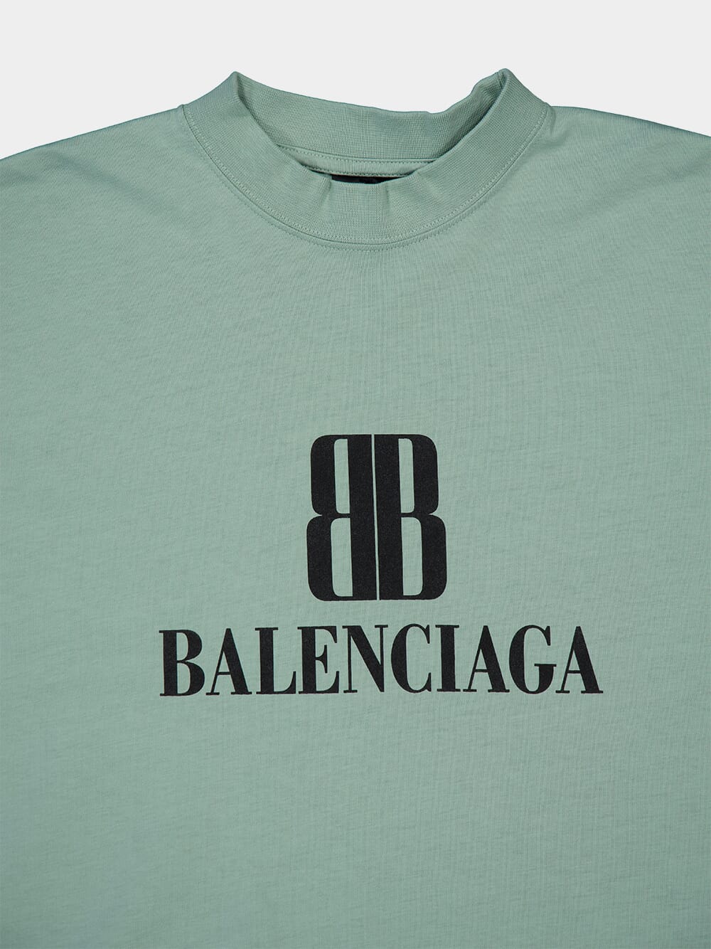 Sage Green Nano BB Logo Jersey T-Shirt - Image 3