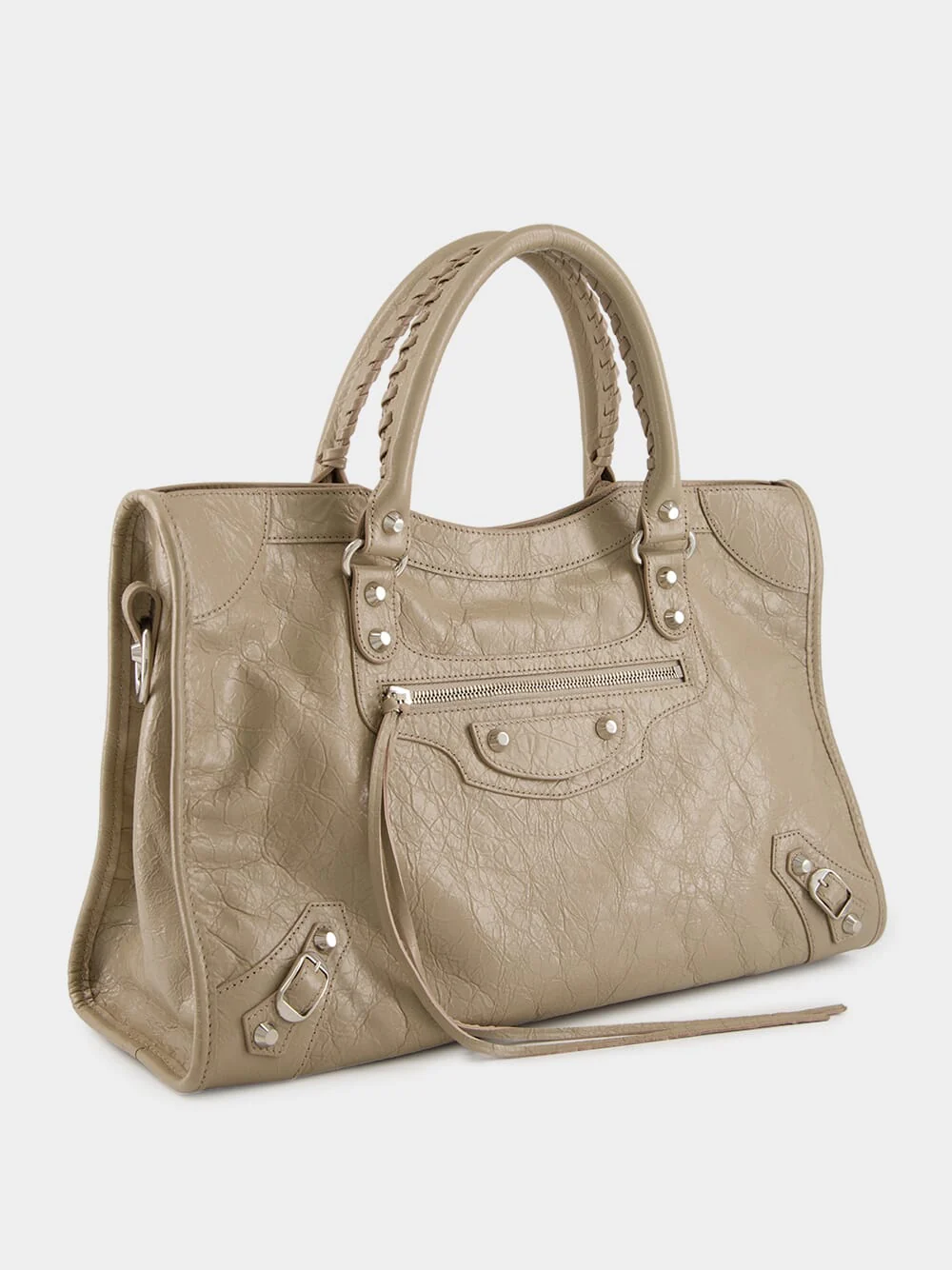 Sand Beige Le City Medium Bag - Image 3