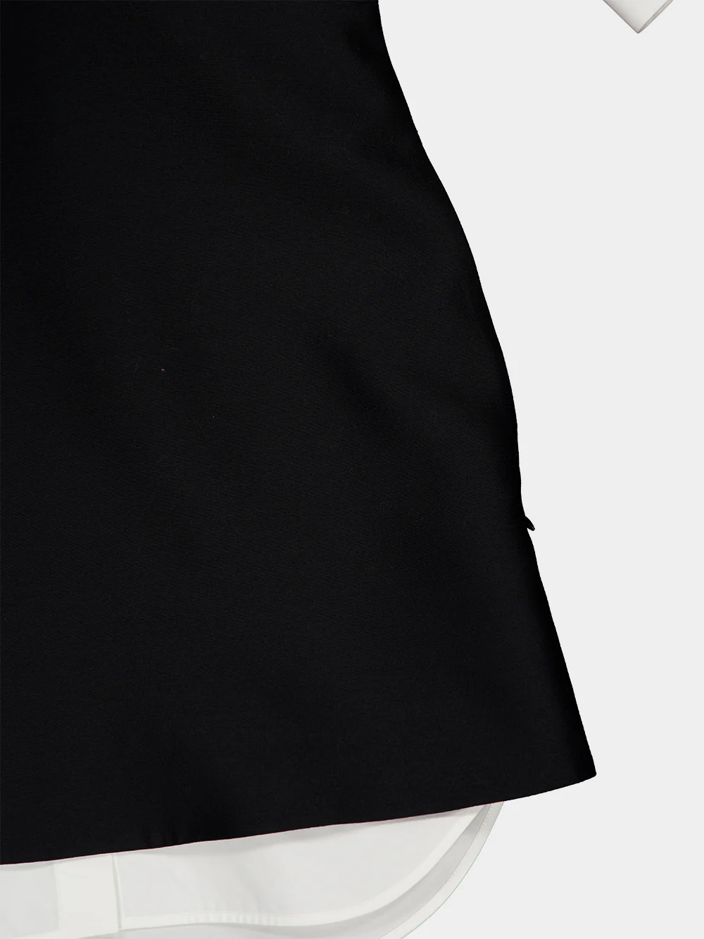Black Hybrid Shirt Mini Dress - Image 7