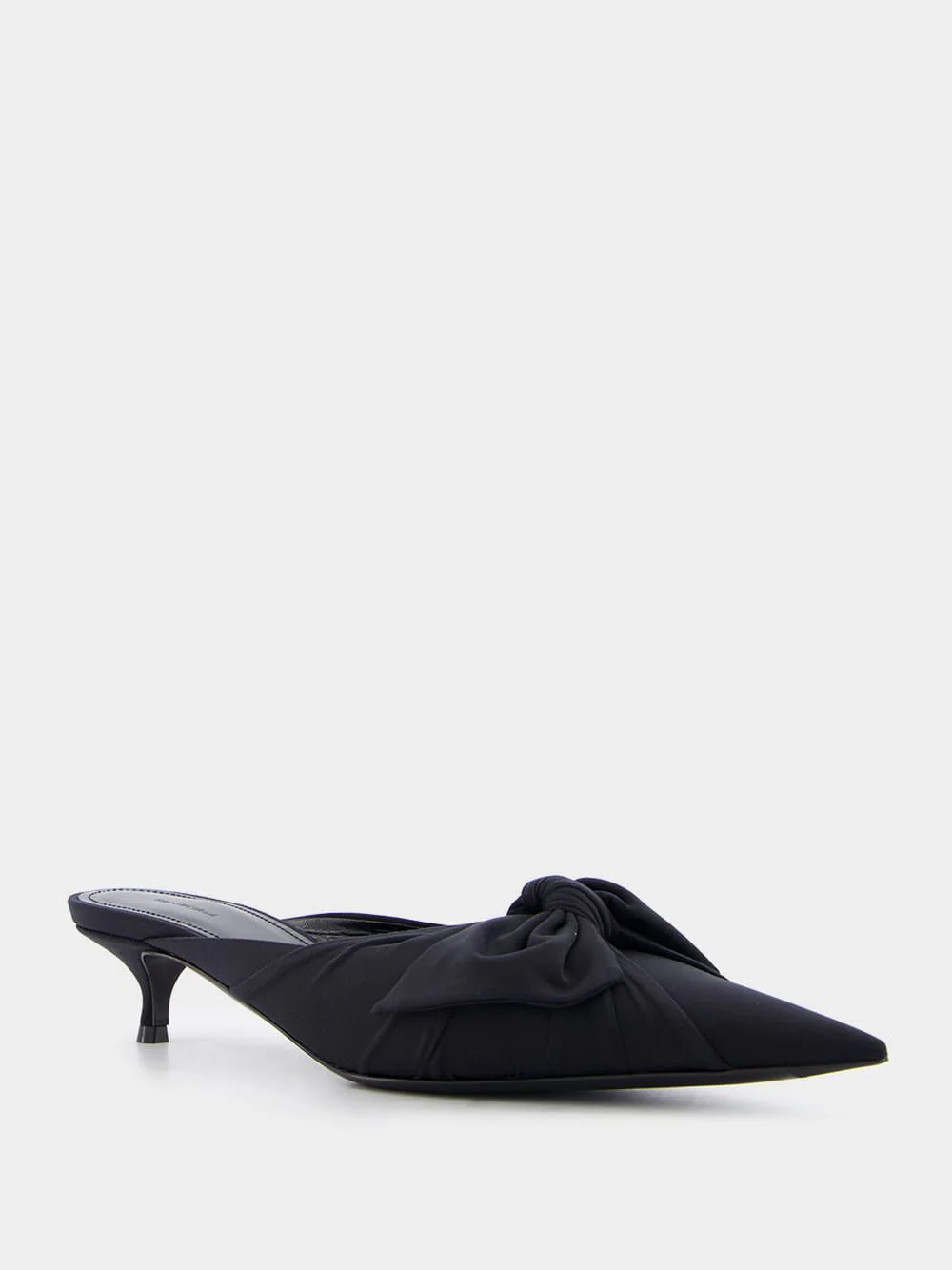 Bow-Embellished 40mm Mules - Image 2