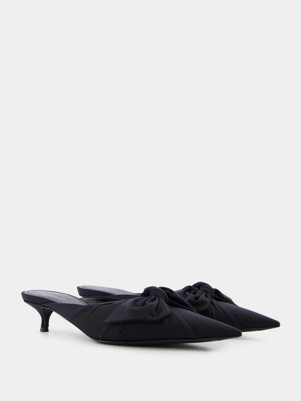 Bow-Embellished 40mm Mules - Image 3