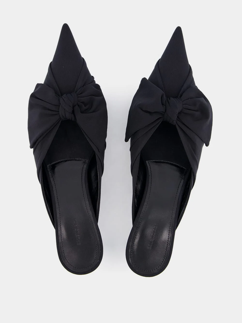 Bow-Embellished 40mm Mules - Image 4