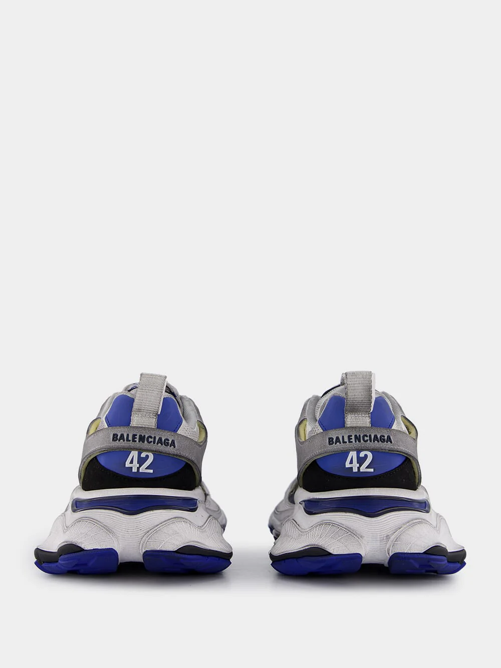 Grey and Blue Cargo Sneakers - Image 5