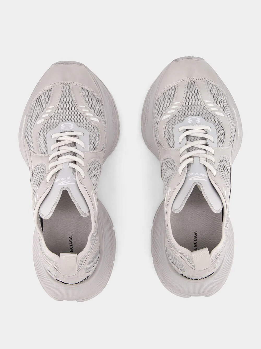 Light Grey Circuit Sneakers - Image 12