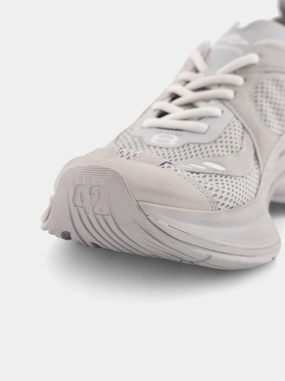 Light Grey Circuit Sneakers - Image 16