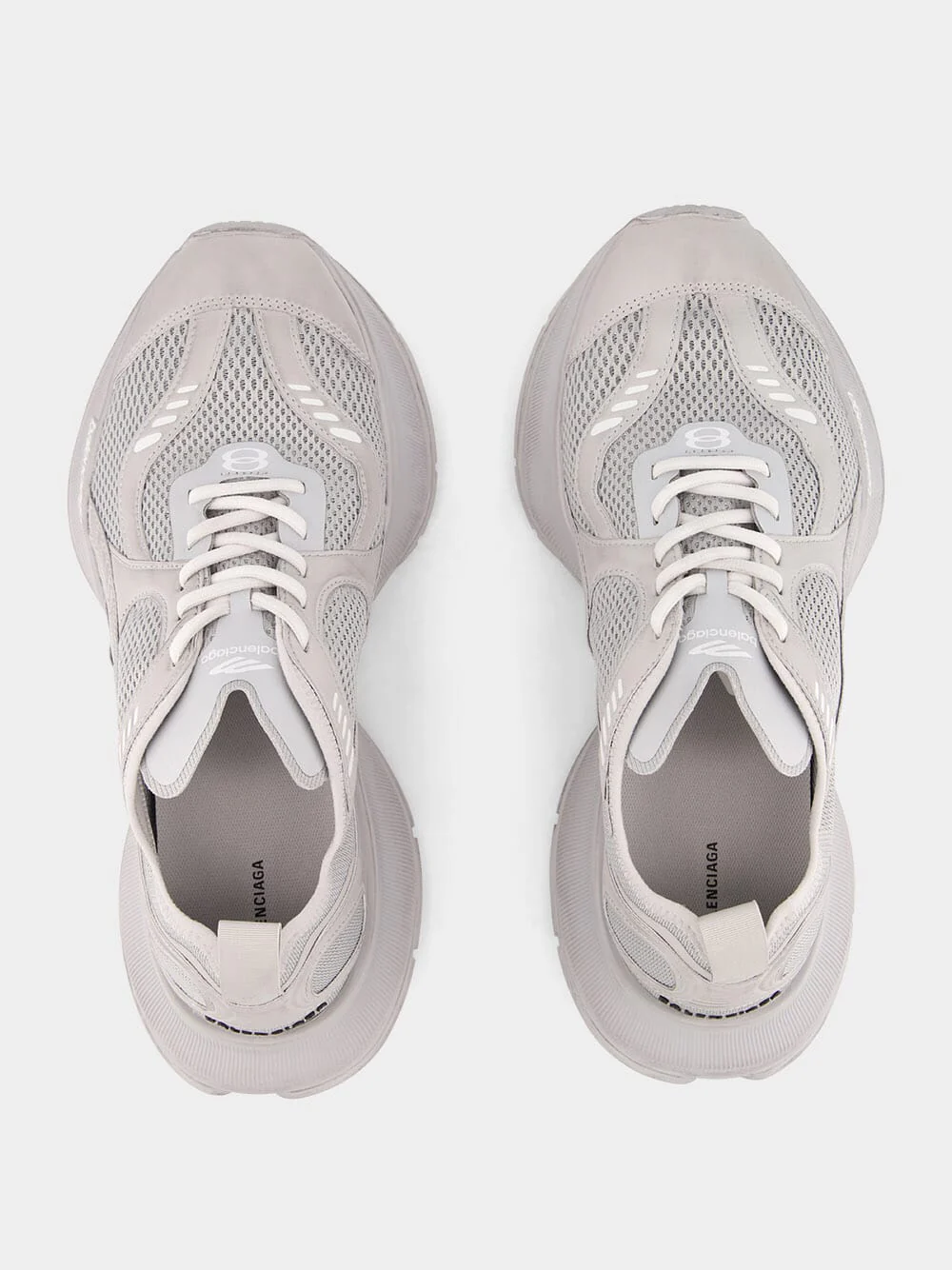 Light Grey Circuit Sneakers - Image 4