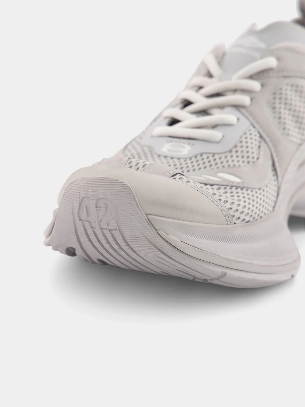 Light Grey Circuit Sneakers - Image 8