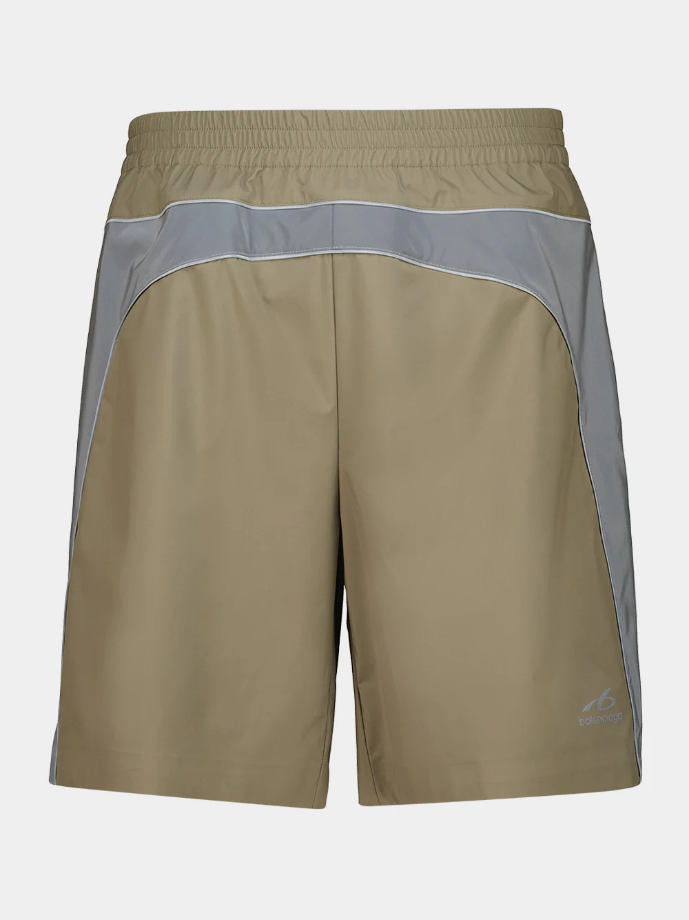 Grey Techwear Tracksuit Shorts