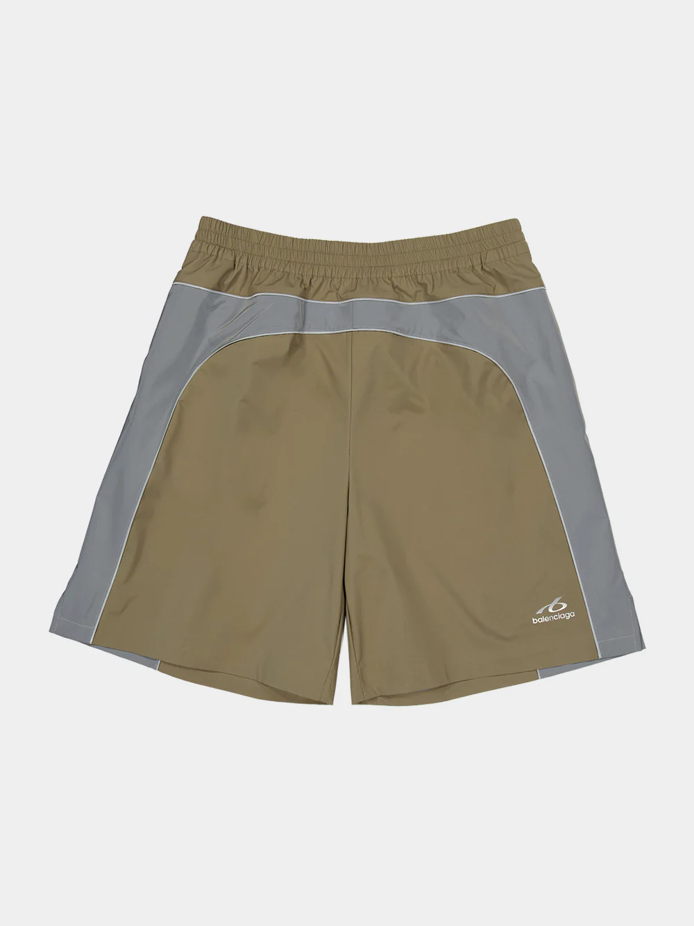 Grey Techwear Tracksuit Shorts - Image 5