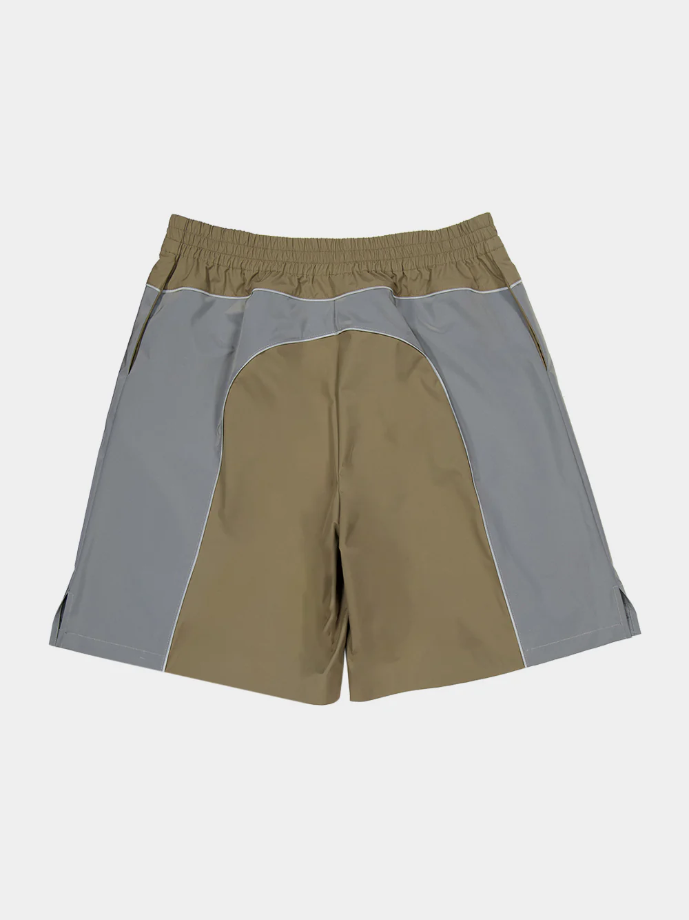 Grey Techwear Tracksuit Shorts - Image 6