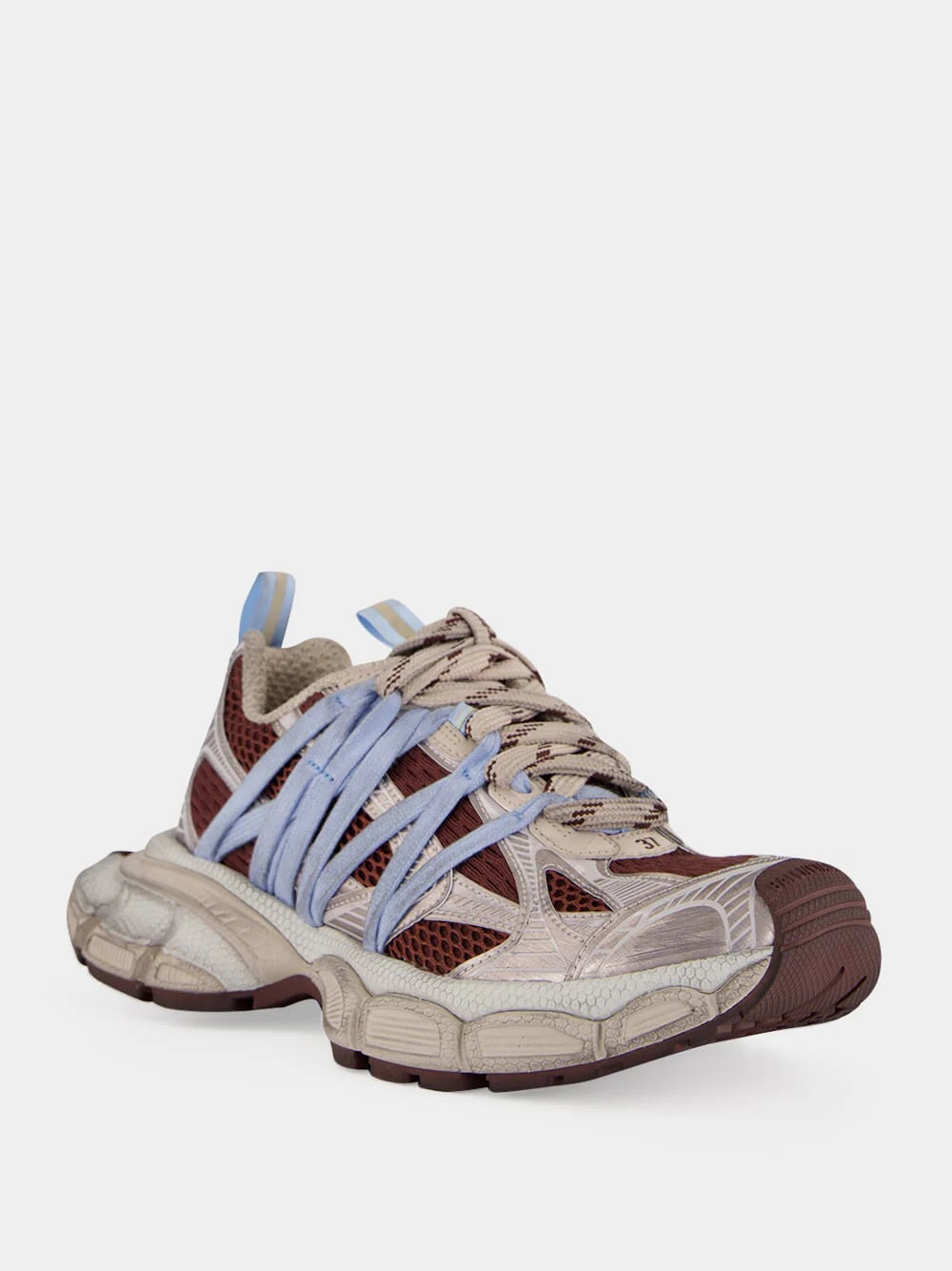 Brown Beige Blue 3XL Sneaker - Image 2