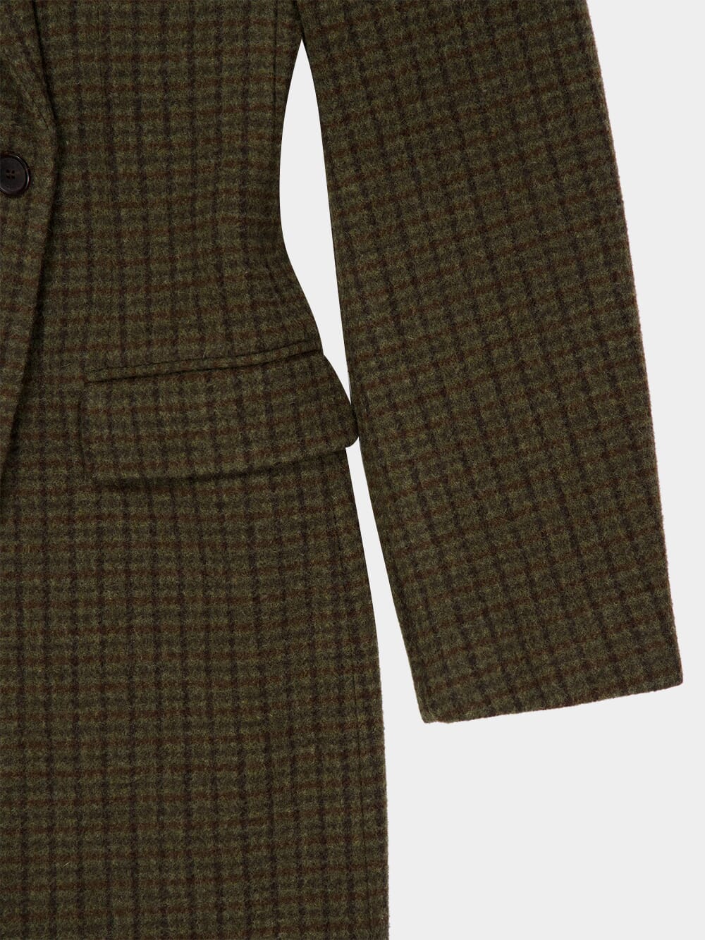 Standard Coat in Khaki and Brown - Image 6