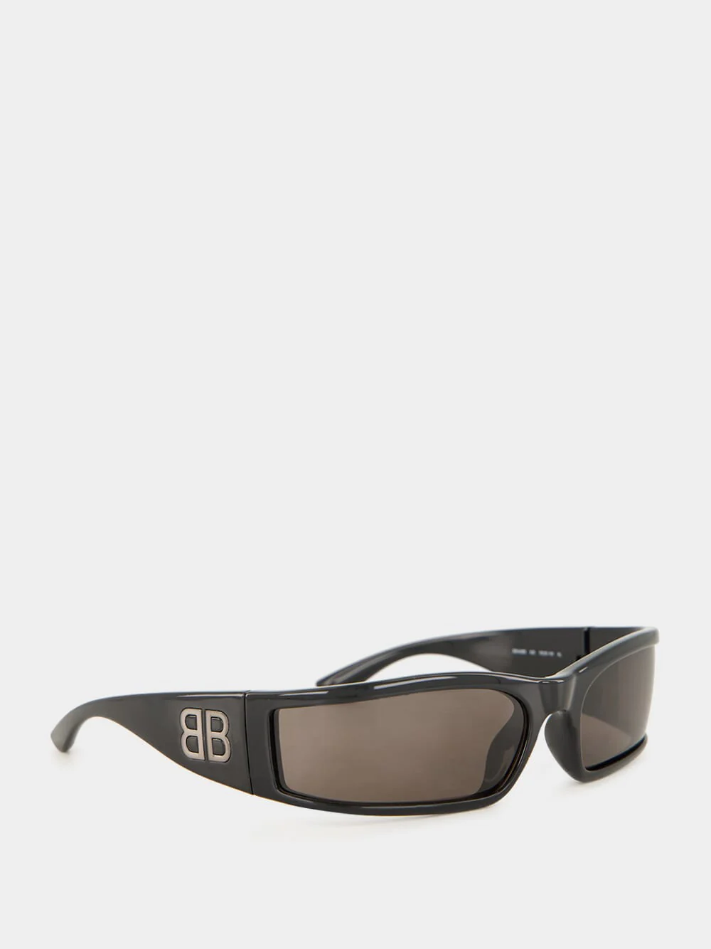Sunset Rectangle Sunglasses in Black - Image 2