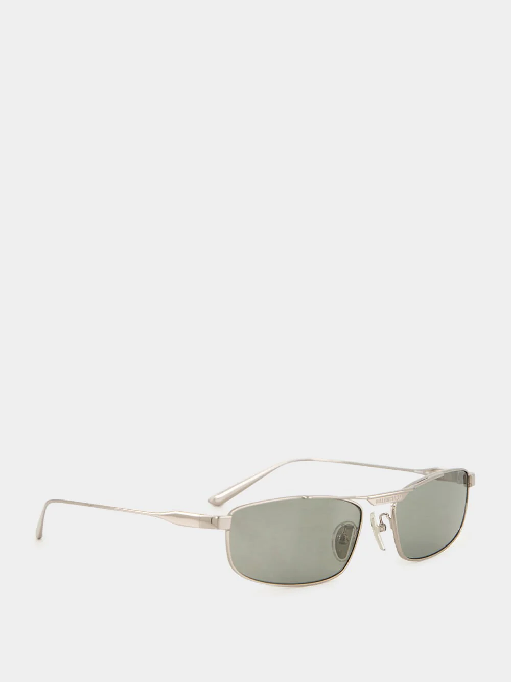 Tag 3.0 Rectangle Sunglasses in Light Grey - Image 2