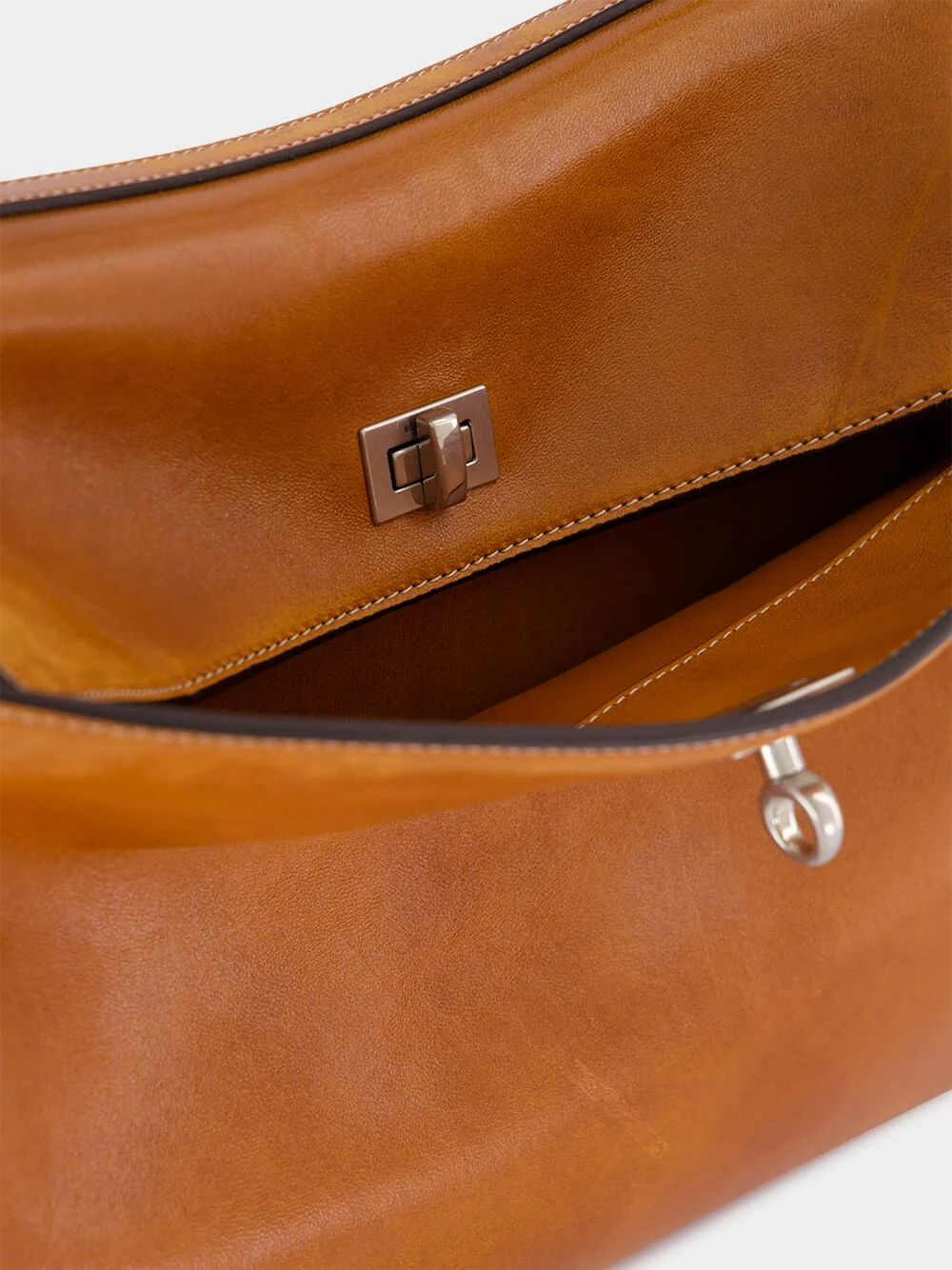 Tan Cowboy Rodeo Medium Handbag - Image 10