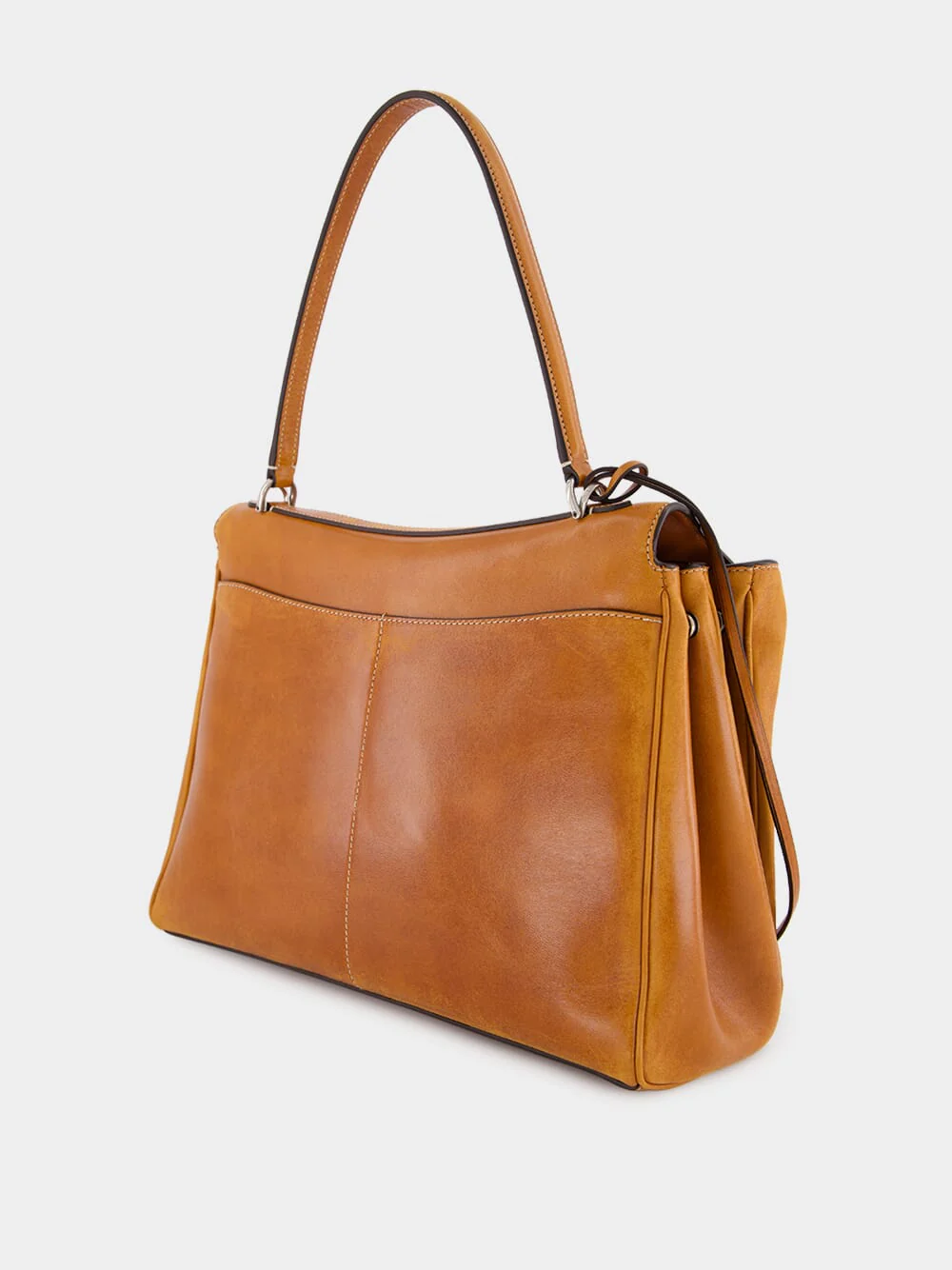 Tan Cowboy Rodeo Medium Handbag - Image 8