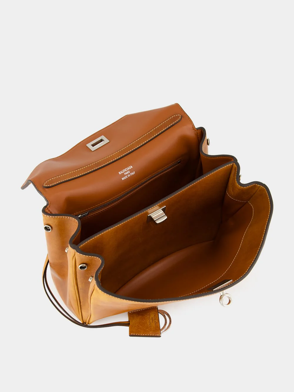 Tan Rodeo Small Handbag in Vegetal Leather - Image 6