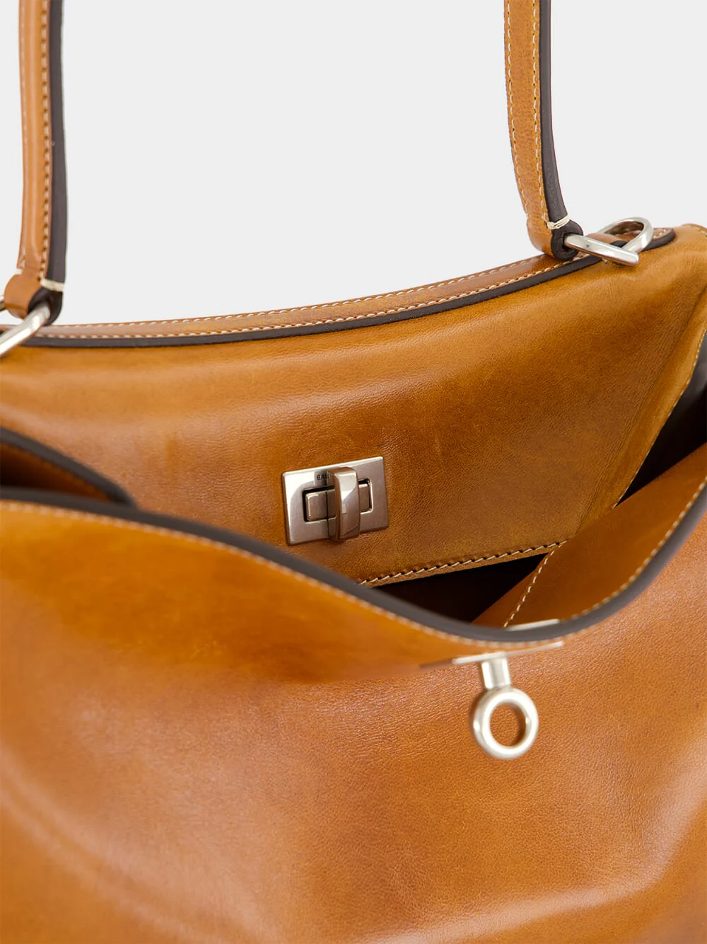 Tan Rodeo Small Handbag in Vegetal Leather - Image 7