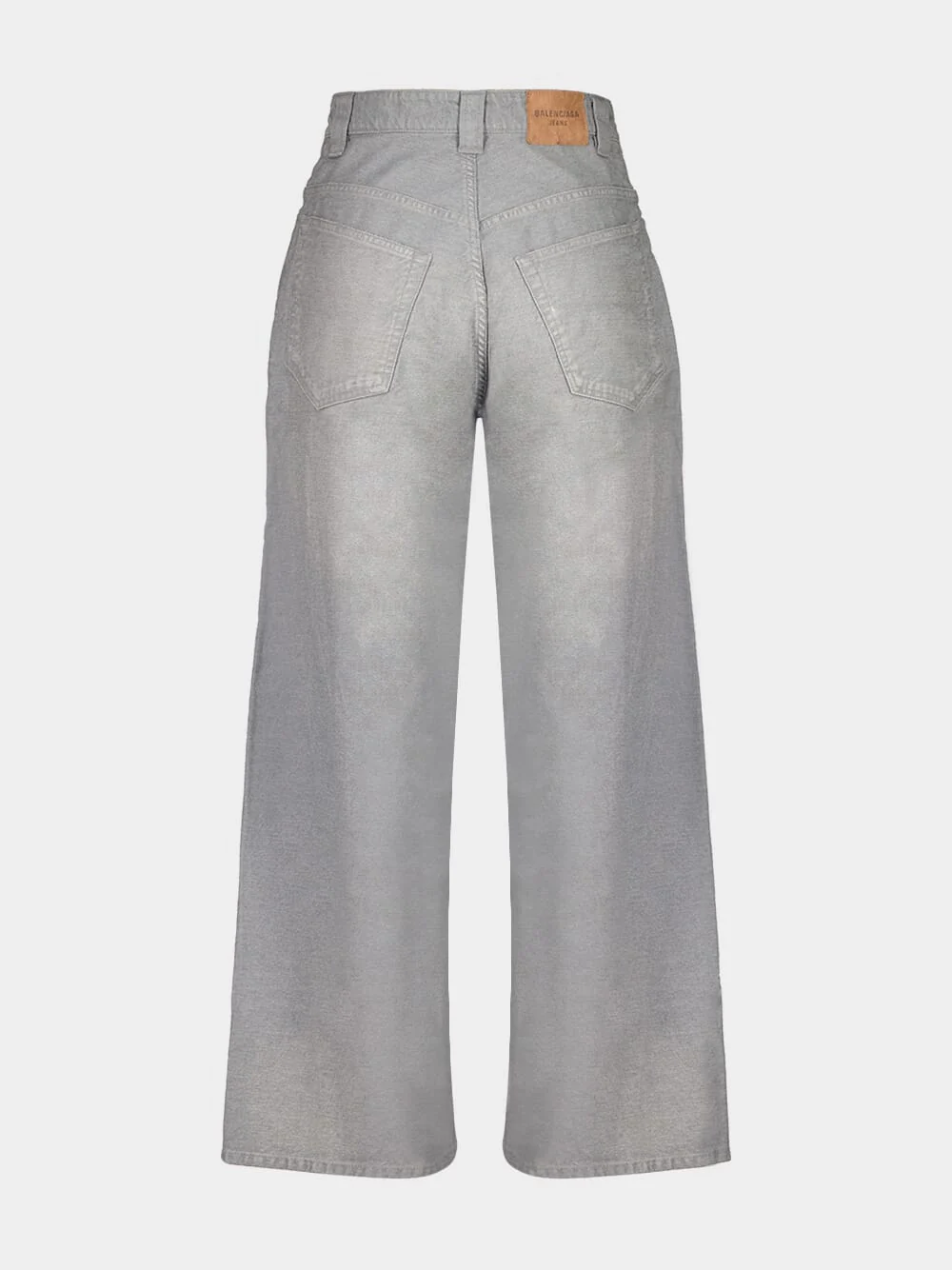 Trompe L'oeil Sweatpants in Heather Grey - Image 3