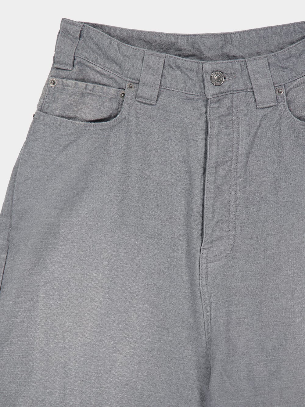 Trompe L'oeil Sweatpants in Heather Grey - Image 5
