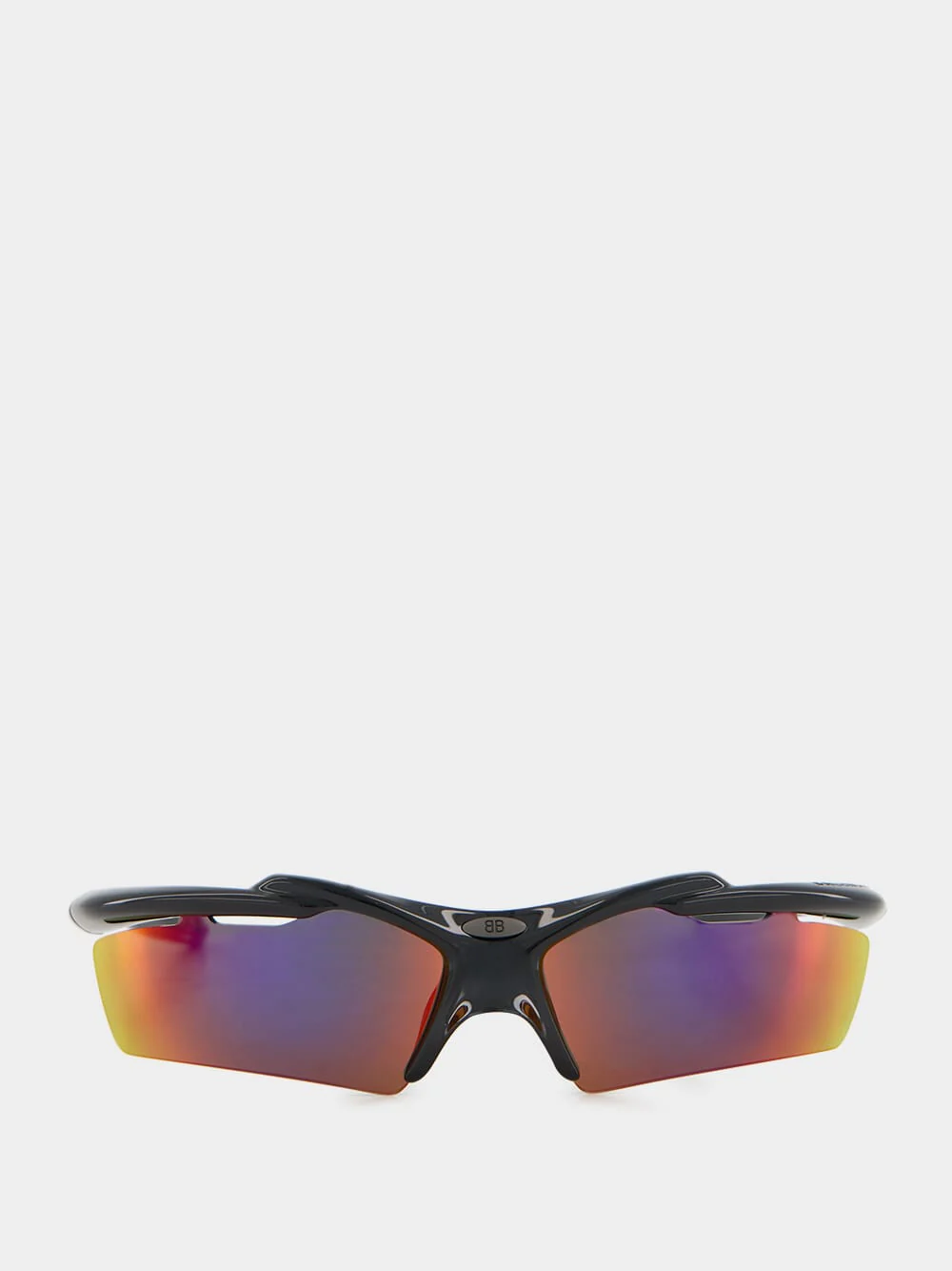 Turbo Rectangle Sunglasses in Black