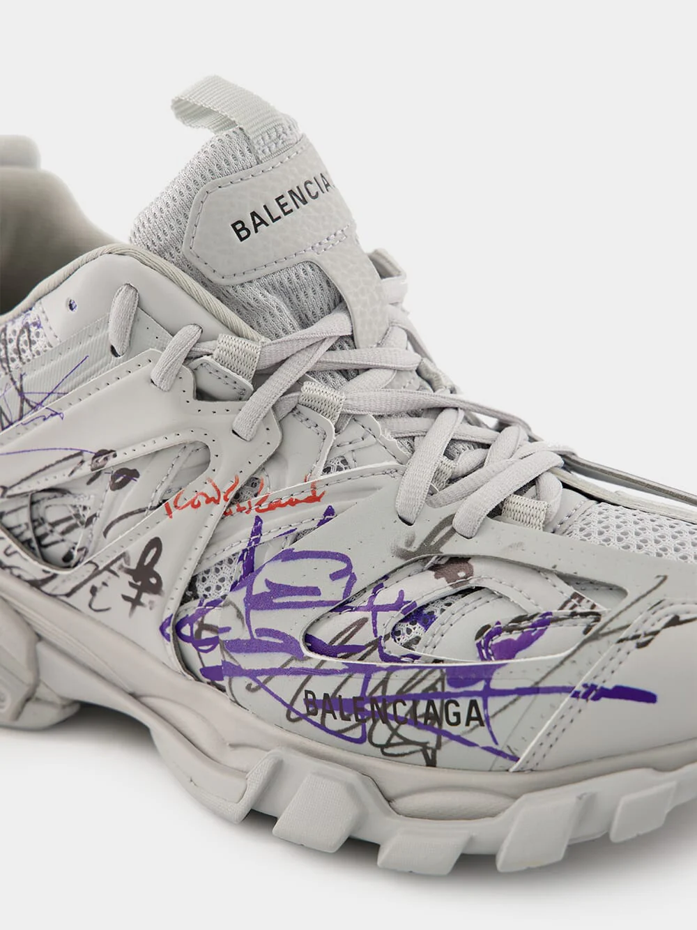 White Track Autographe Sneaker - Image 6