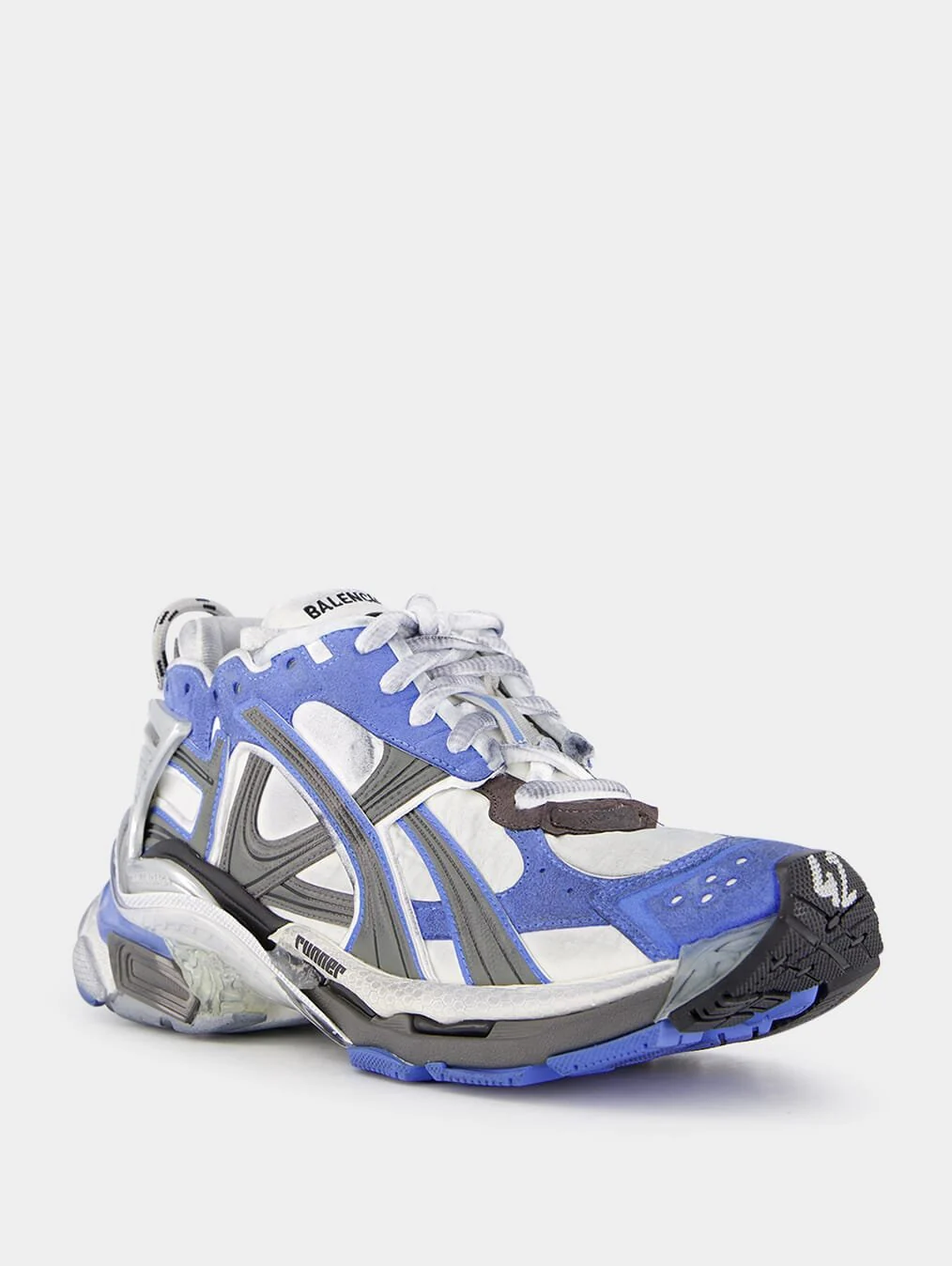 Worn-Out Effect Runner Sneaker - Image 2