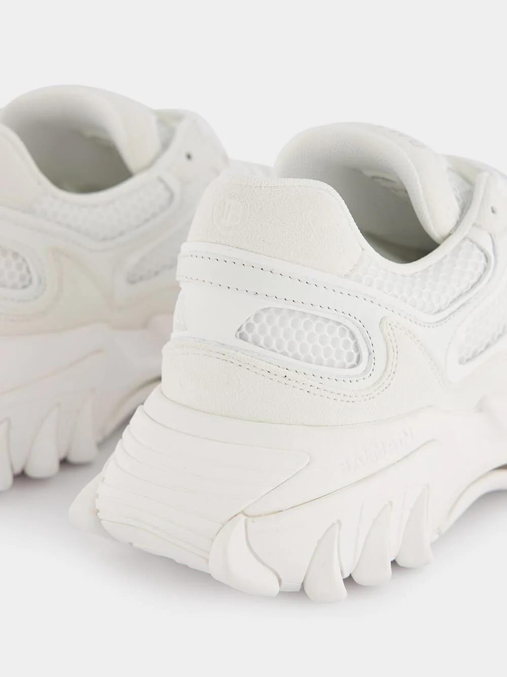 B-East Leather And Suede Sneakers - Image 6