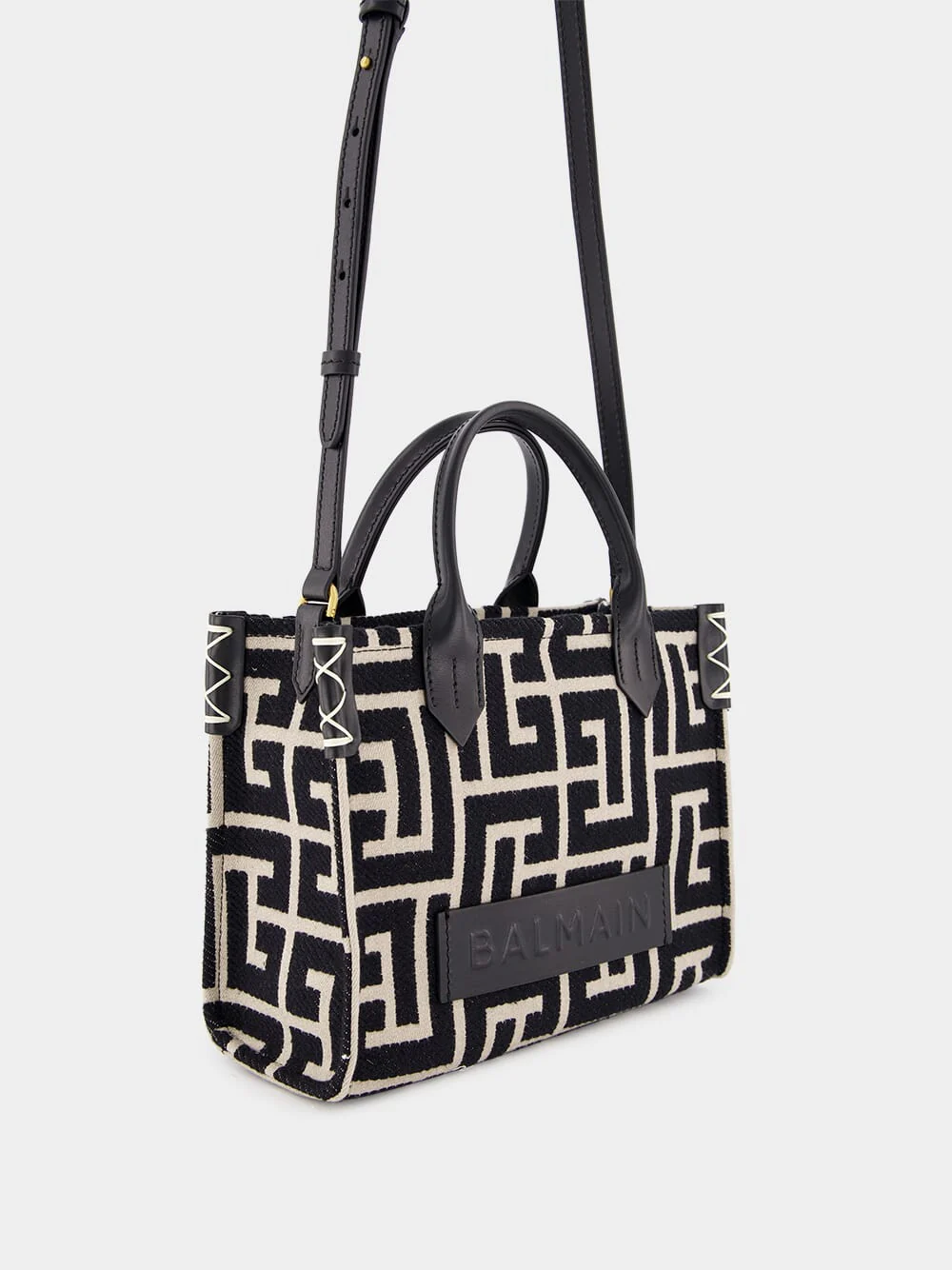 B-Army Monogrammed Jacquard Tote Bag - Image 4