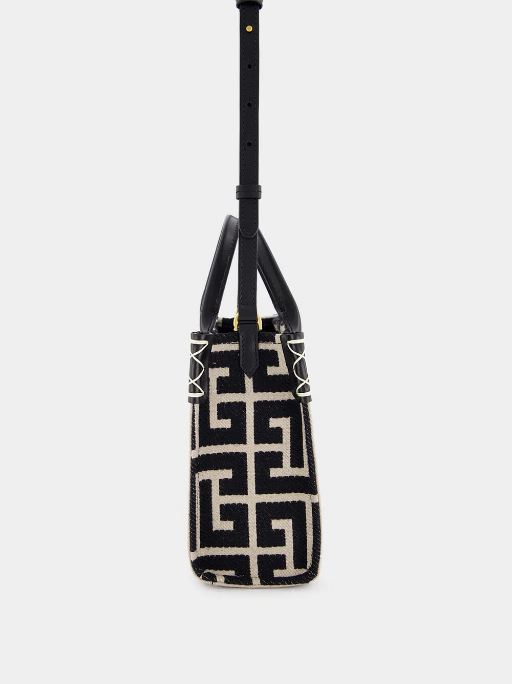 B-Army Monogrammed Jacquard Tote Bag - Image 5