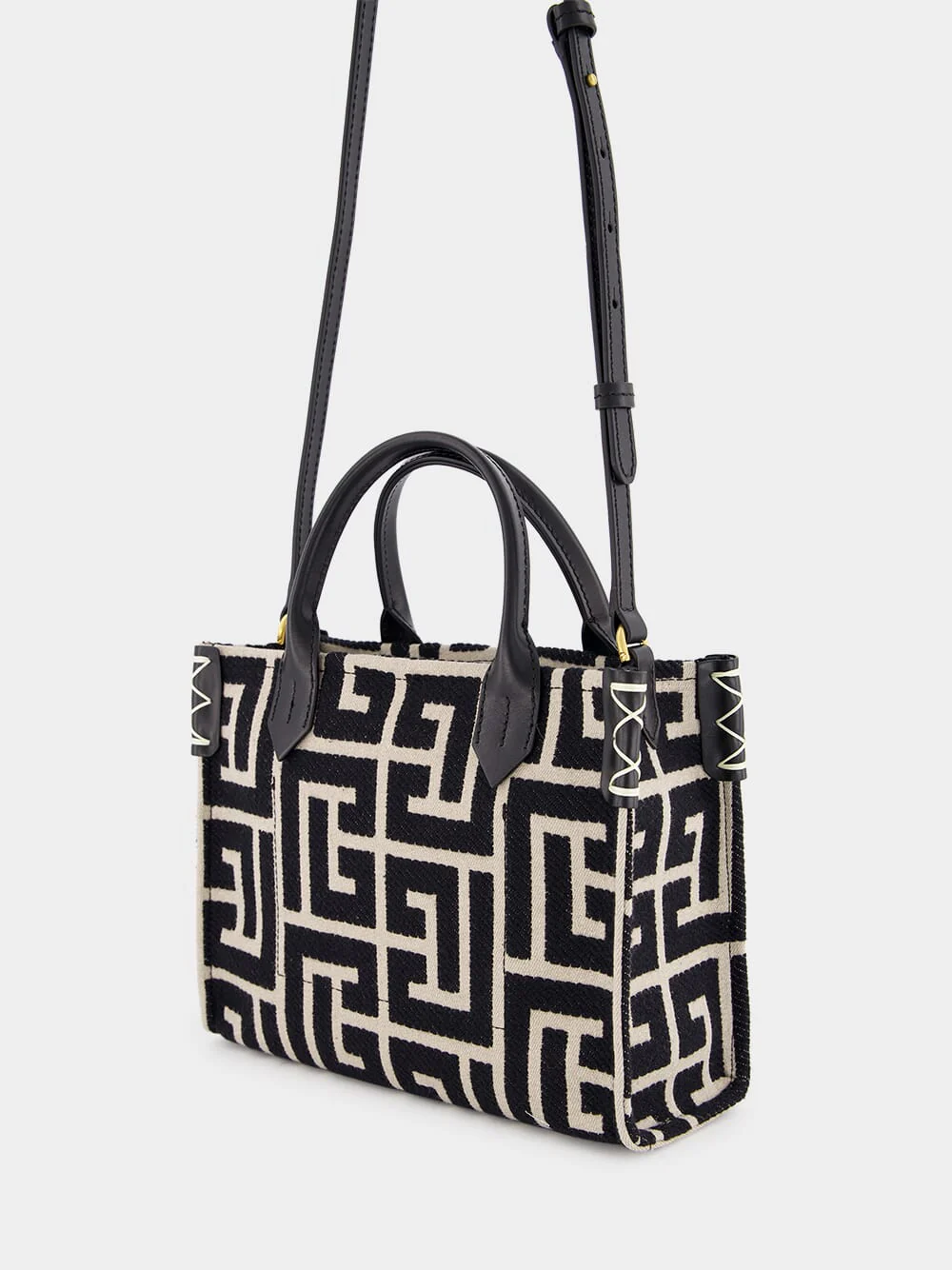 B-Army Monogrammed Jacquard Tote Bag - Image 6